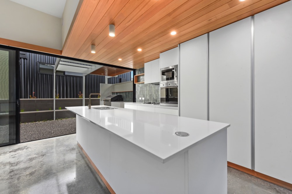 Kitchen lighting and power installation