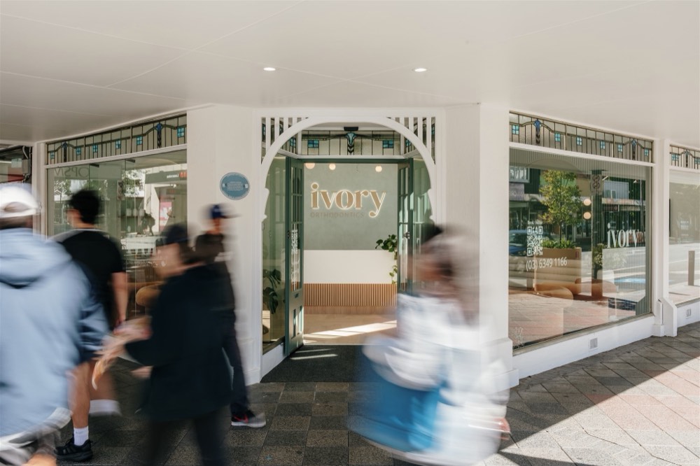 Retail frontage fitout in Launceston