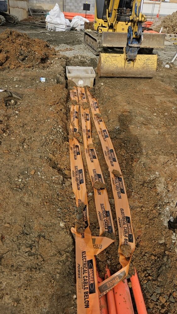 Underground data and communications cabling
